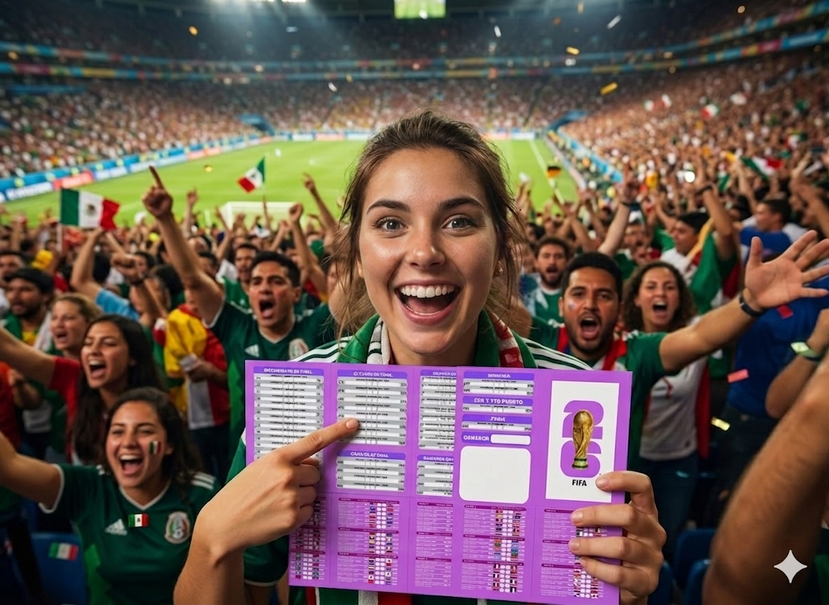 Fixture Mundial 2026 ⚽🏆 |Todos los Partidos + Horarios (5 pdf)